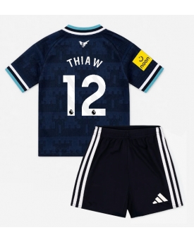 Newcastle United Malick Thiaw #12 Maglia Gara Trasferta Repliche 2026-27 Bambino Maniche Corte Newcastle United Malick Thiaw #12 Maglia Gara Trasferta Repliche 2026-27 Bambino Maniche Corte